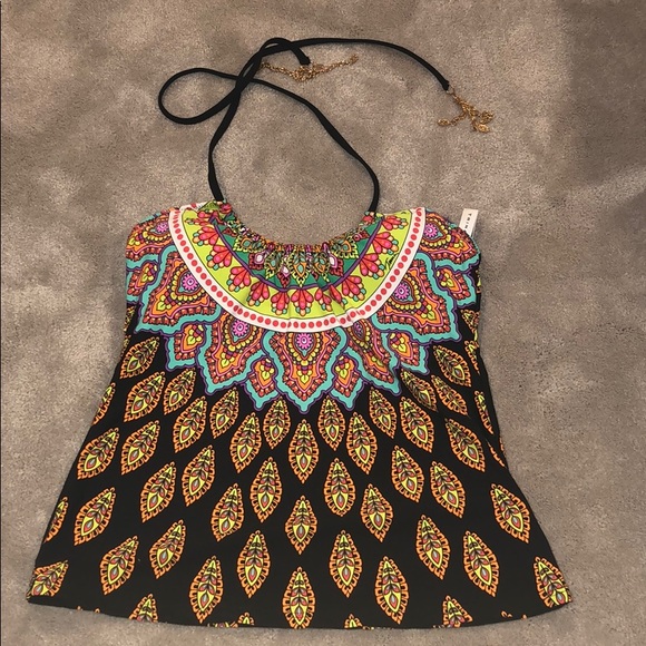 Trina Turk tankini NWOT - Picture 6 of 11